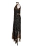 Unbranded Print Black Casual Dress Size S (estimated) - photo 5