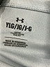 Under Armour 100% Polyester Silver Active T-Shirt Size L (youth) - photo 3