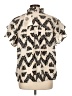 Joie 100% Silk Animal Print Ivory Blouse Size L - photo 2