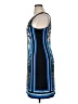 Sandra Darren Graphic Blue Cocktail Dress Size 14 - photo 5