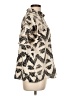 Joie 100% Silk Animal Print Ivory Blouse Size L - photo 4