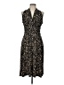 Evan Picone Animal Print Black Cocktail Dress Size 10 - photo 1