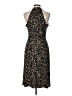 Evan Picone Animal Print Black Cocktail Dress Size 10 - photo 2
