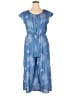 Unbranded 100% Polyester Paisley Blue Jumpsuit Size XL - photo 1