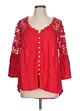 Coeur De Vague 3/4 Sleeve Blouse