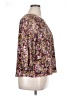 EMALINE Purple 3/4 Sleeve Blouse Size XL Petite - photo 4