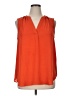 Mossimo 100% Polyester Orange Sleeveless T-Shirt Size XL - photo 1