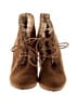 Leila Stone Brown Ankle Boots Size 8 1/2 - photo 2