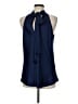 Ramy Brook Blue Sleeveless Blouse Size M - photo 2