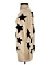 Alice + Olivia 100% Wool Stars Gold Wool Pullover Sweater Size M - photo 5