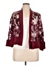 R&M Richards Burgundy Blazer Size 16 - photo 1