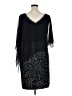 Jkara 100% Polyester Stars Black Cocktail Dress Size 14 - photo 2