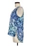 Violet & Claire 100% Polyester Blue Sleeveless Blouse Size M - photo 5