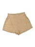 Unbranded Solid Tan Khaki Shorts Size S - photo 1
