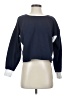 J.Crew 100% Cotton Color Block Blue Sweatshirt Size XS - photo 1