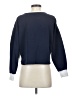 J.Crew 100% Cotton Color Block Blue Sweatshirt Size XS - photo 2