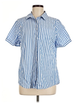 Lands' End Short Sleeve Button Down Shirt