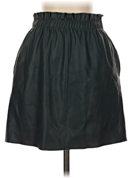 Zara Faux Leather Skirt (view 1)