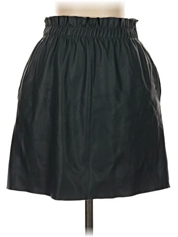 Zara Faux Leather Skirt (view 1)