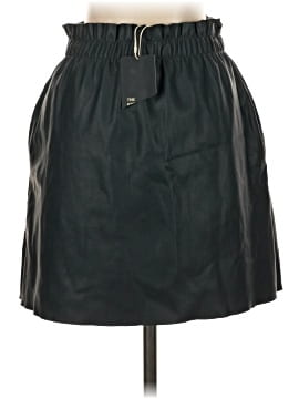 Zara Faux Leather Skirt (view 2)