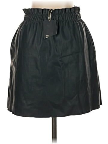 Zara Faux Leather Skirt (view 2)
