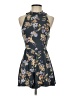Kimchi Blue Floral Black Blue Cocktail Dress Size S - photo 1