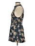 Kimchi Blue Floral Black Blue Cocktail Dress Size S - photo 5