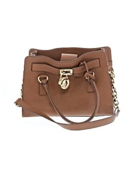 MICHAEL Michael Kors Leather Satchel (view 1)