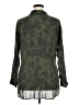 Splendid 100% Rayon Camo Green Long Sleeve Blouse Size XL - photo 2