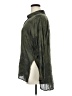 Splendid 100% Rayon Camo Green Long Sleeve Blouse Size XL - photo 5