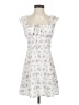 Cider Floral White Casual Dress Size S - photo 1
