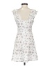 Cider Floral White Casual Dress Size S - photo 2