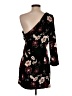 Nicholas Floral Black Cocktail Dress Size 8 - photo 2
