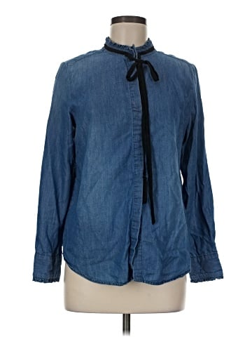 Kensie Long Sleeve Blouse (view 1)