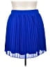 Torrid 100% Polyester Solid Blue Casual Skirt Size 3X (estimated) - photo 2