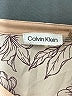 Calvin Klein 100% Polyester Print Ivory Long Sleeve Blouse Size XL (estimated) - photo 7