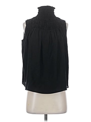 FRAME Sleeveless Silk Top (view 1)