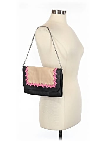 Milly Leather Shoulder Bag (view 2)