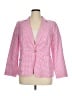 Talbots Checkered-gingham Pink Blazer Size 14 - photo 1