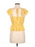 Mine Yellow Short Sleeve Top Size M - photo 2