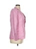 Talbots Checkered-gingham Pink Blazer Size 14 - photo 4