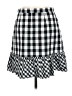 J.Crew Checkered-gingham Black Casual Skirt Size 6 - photo 2