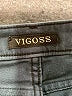 Vigoss Chevron-herringbone Black Jeans Size 28 waist - photo 7