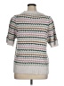 Maurices 100% Acrylic Tweed White Ivory Pullover Sweater Size XL - photo 2