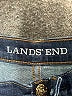 Lands' End Chevron-herringbone Blue Jeans Size 12 - photo 7