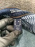 Lands' End Chevron-herringbone Blue Jeans Size 12 - photo 8
