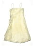 Assorted Brands 100% Polyester Yellow Ivory Dress Size 12 - photo 1