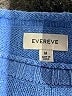 Evereve 100% Cotton Solid Blue Pullover Sweater Size M - photo 7