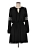 Express 100% Polyester Black Casual Dress Size M - photo 1
