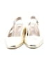 Vionic Metallic Ivory Heels Size 8 - photo 2